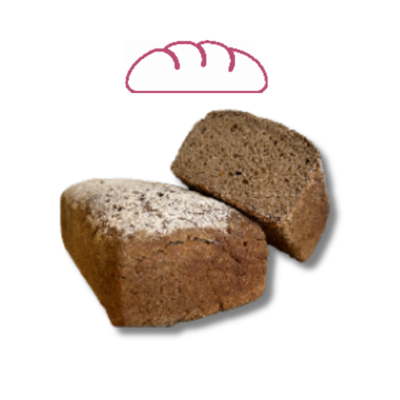 Produktfoto zu Waldstaudenroggenbrot 1000g