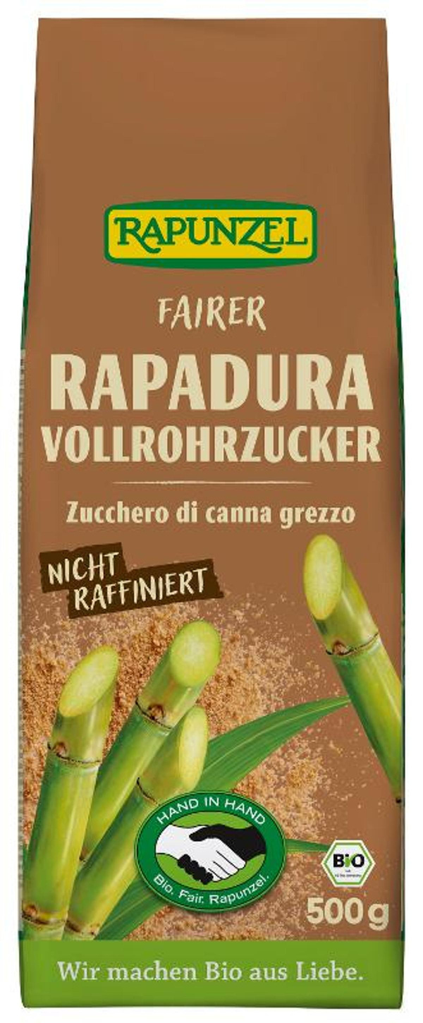 Produktfoto zu Rapunzel Rapadura Vollrohrzucker