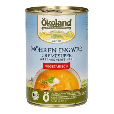 Produktfoto zu Möhren-Ingwer-Cremesuppe