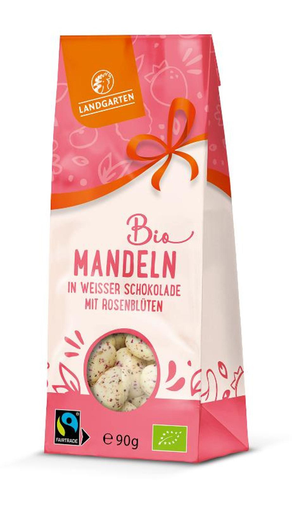 Produktfoto zu Mandeln in weißer Zitronen Sch