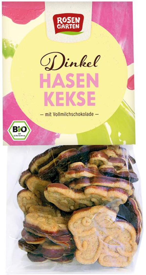 Produktfoto zu Dinkel-Osterhasen-Keks Vollmil