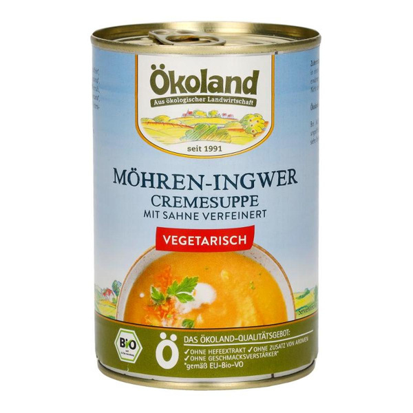 Produktfoto zu Möhren-Ingwer-Cremesuppe