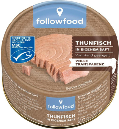 Produktfoto zu Thunfisch im eigenen Saft