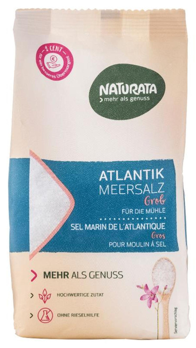 Produktfoto zu Meersalz Atlantik grob