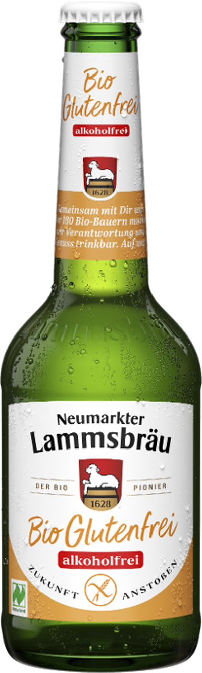 Produktfoto zu Lammsbräu glutenfrei-alkoholfrei