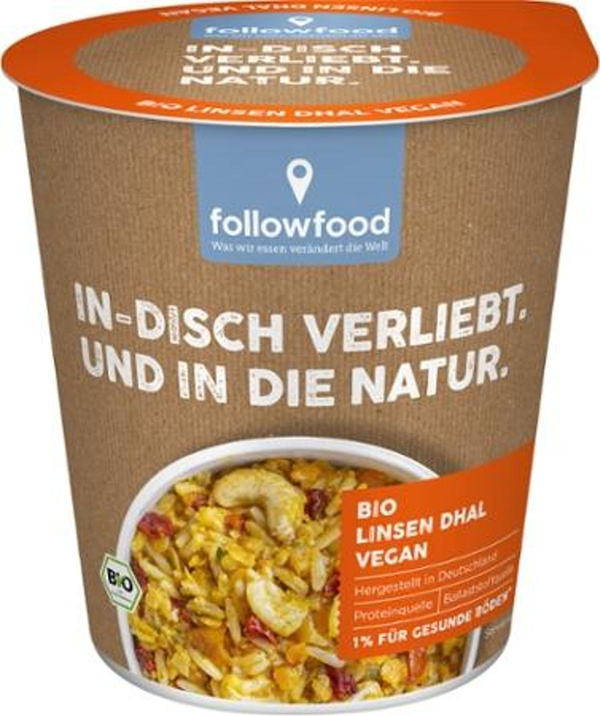 Produktfoto zu Cup Linsen Dhal vegan