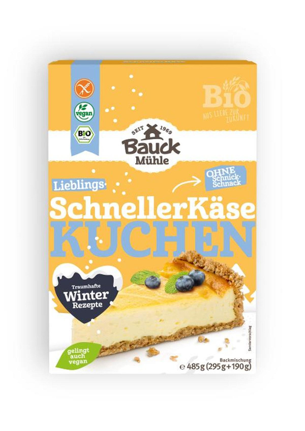 Produktfoto zu Backmischung - Der schnelle Käsekuchen