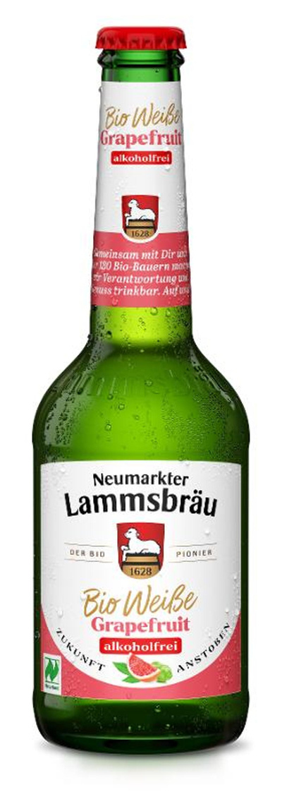 Produktfoto zu Lammsbräu weiße Grapefruit alkoholfrei