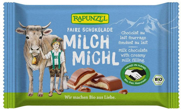 Produktfoto zu Rapunzel Milch Michl Schokolade