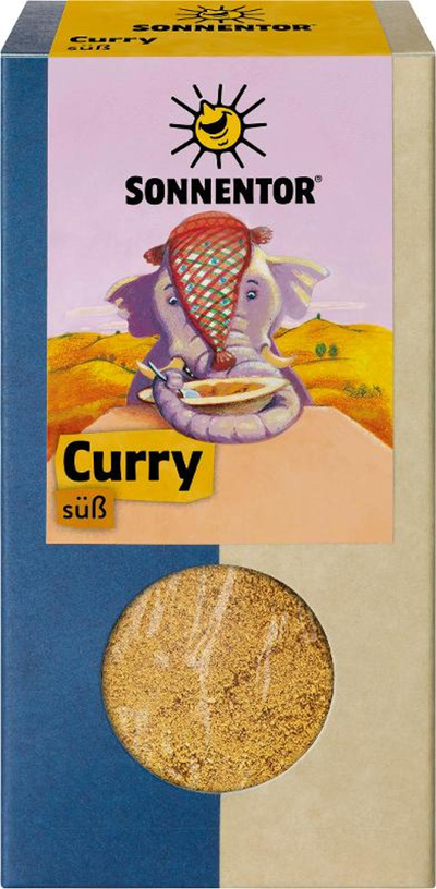 Produktfoto zu Curry süß gemahlen Tüte