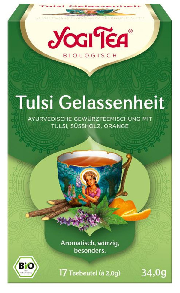 Produktfoto zu Yogi Tee Tulsi Gelassenheit TB