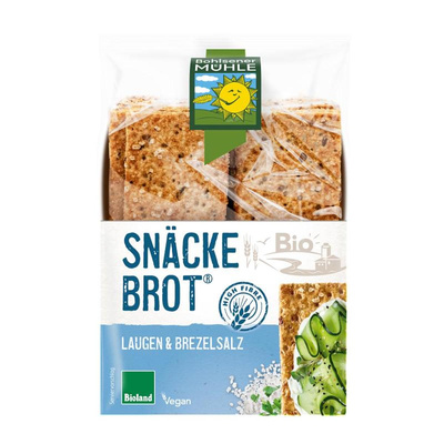 Produktfoto zu Snäckebrot Laugen Brezelsalz