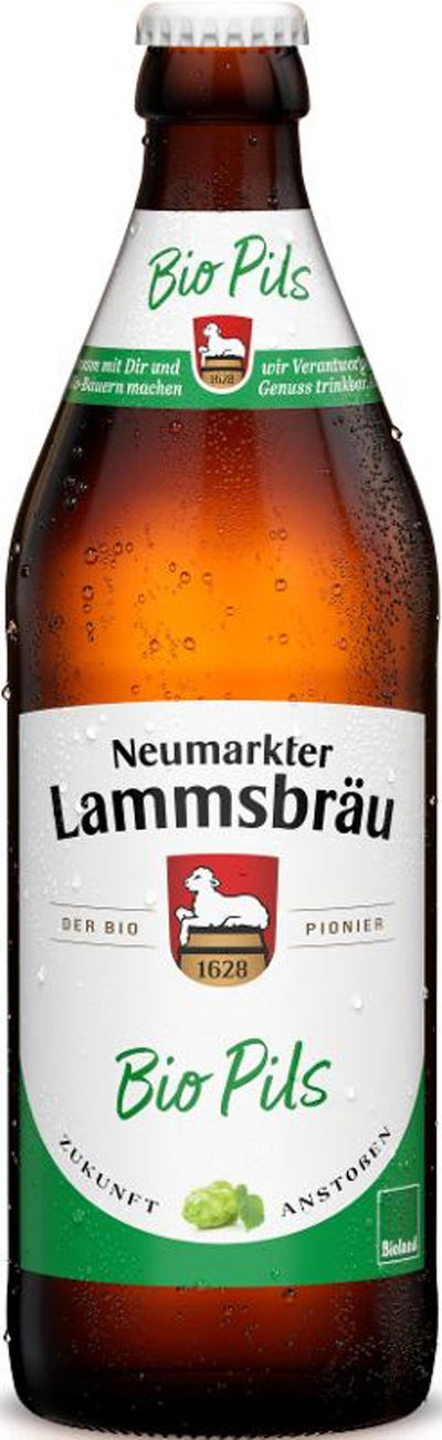 Produktfoto zu Lammsbräu Edelpils 0,5l Kasten