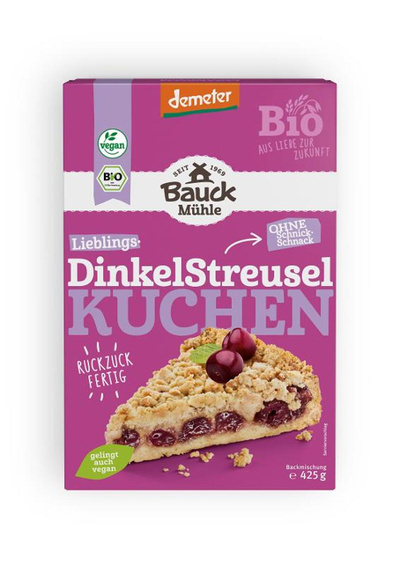 Produktfoto zu Backmischung Dinkel Streuselku