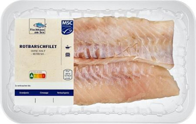 Produktfoto zu Rotbarschfilet ohne Haut MSC