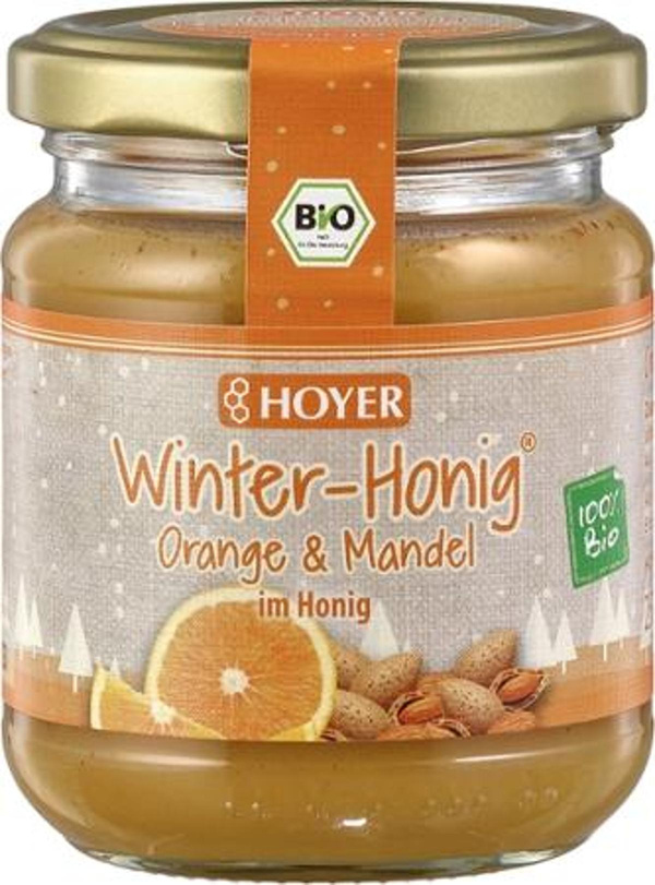 Produktfoto zu Winterhonig Orange & Mandel