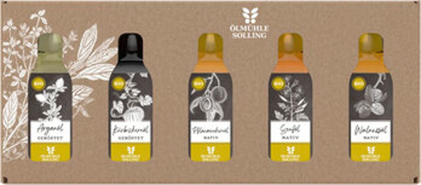 Produktfoto zu Set Kern-u. Nussöle 5x20ml