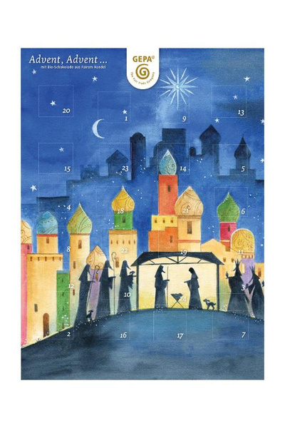 Produktfoto zu Adventskalender Vollmilch