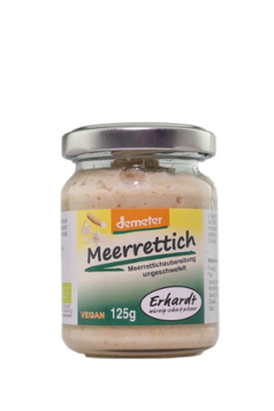 Produktfoto zu Meerrettich im Glas Demeter