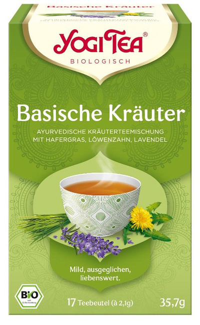 Produktfoto zu Yogi Tee Basische Kräuter TB