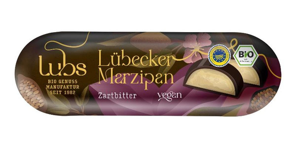 Produktfoto zu Marzipanbrot Zartbitter Schoko