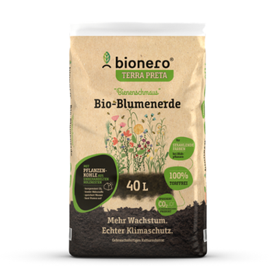 Produktfoto zu Bionero Blumenerde Bienenschma