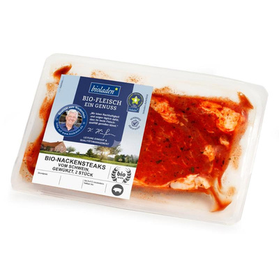 Produktfoto zu Schweine-Nackensteak gewürzt, 2 Stück
