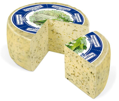 Produktfoto zu Roggenburger Bärlauchkäse 50%F