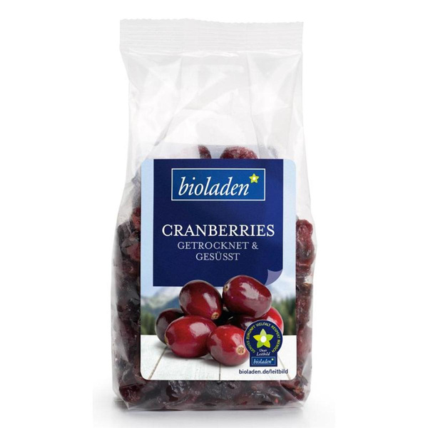 Produktfoto zu Cranberries gesüßt