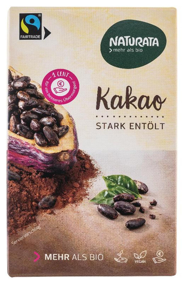Produktfoto zu Kakao schwach entölt
