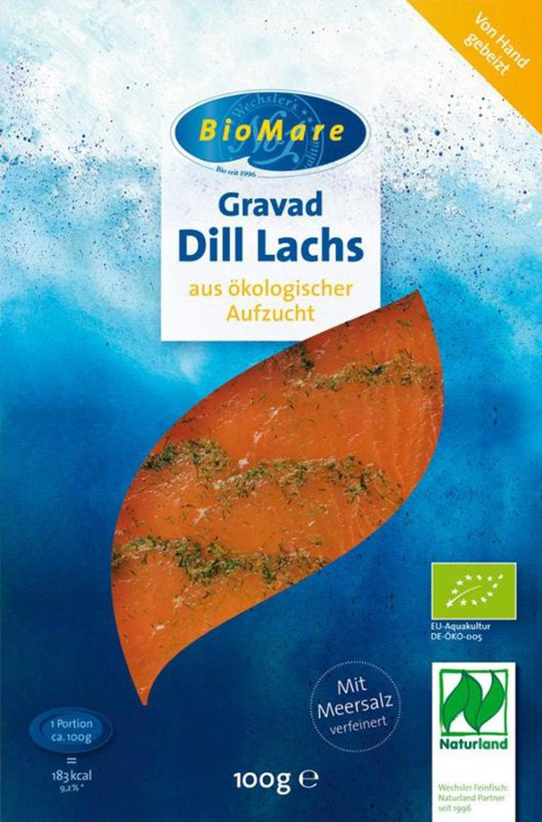 Produktfoto zu BioMare Gravad Dill Lachsf.