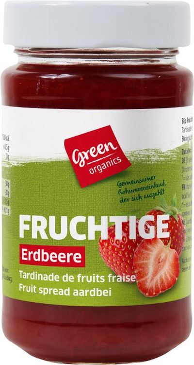 Produktfoto zu green Fruchtaufstrich Erdbeere