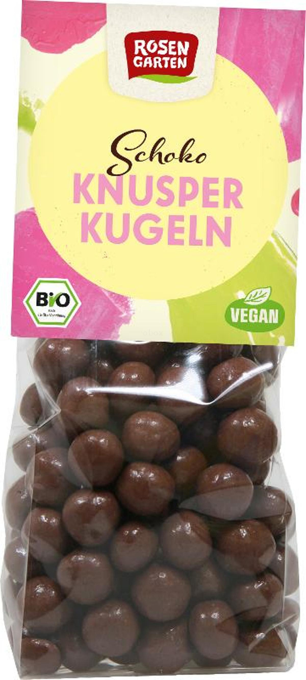 Produktfoto zu Vegane Schoko Kugeln mit Knusp