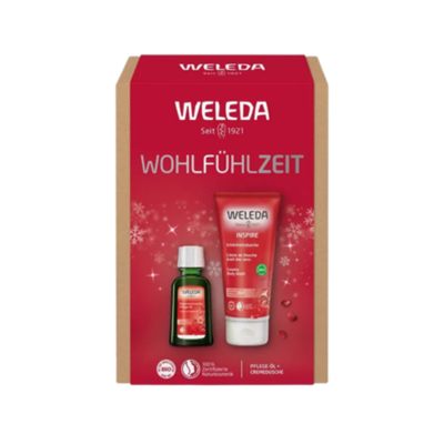 Produktfoto zu Geschenkset Weleda - Harmonische Wohlfühlmomente