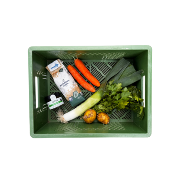 Produktfoto zu Hausgemachte Gemüsesuppe mit Nudeln