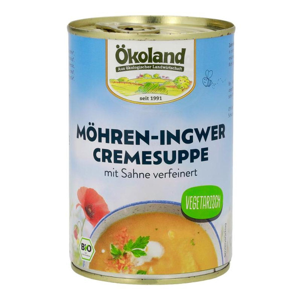 Produktfoto zu Möhren-Ingwer-Cremesuppe