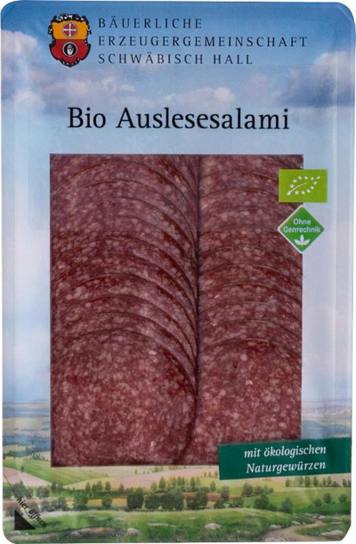 Produktfoto zu Edelsalami geschnitten