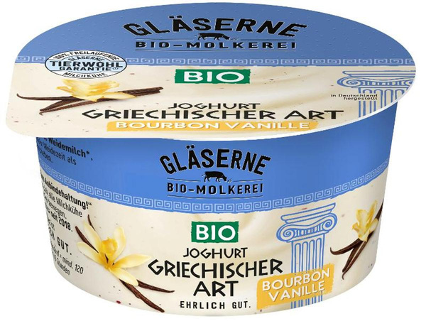 Produktfoto zu Joghurt griechische Art Vanill