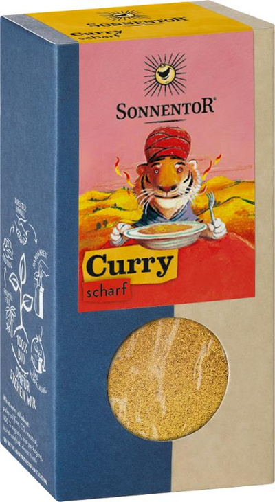 Produktfoto zu Curry scharf, gemahlen