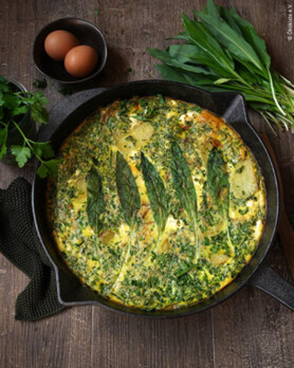 Produktfoto zu Bärlauch-Frittata