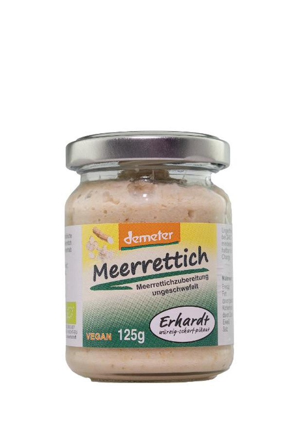Produktfoto zu Meerrettich im Glas Demeter