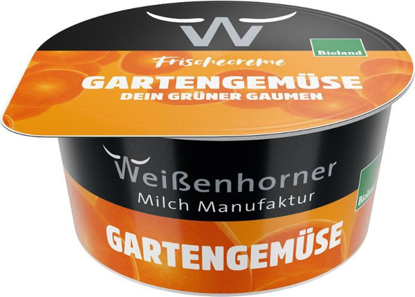 Produktfoto zu Weißenhorner Gartengemüse Frischcreme