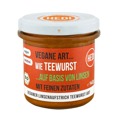 Produktfoto zu Teewurst mit feine Zutaten vegan