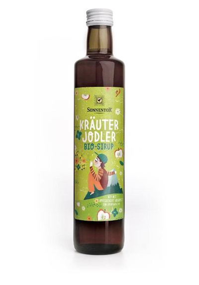Produktfoto zu Kräuterjodler Sirup