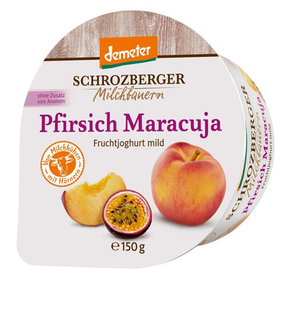 Produktfoto zu Joghurt Pfirsich-Maracuja 3,5%