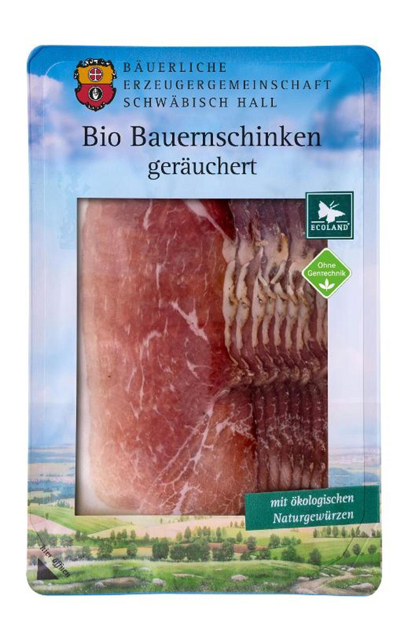 Produktfoto zu Bauernschinken geräuchert 80g