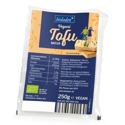 Produktfoto zu Tofu natur