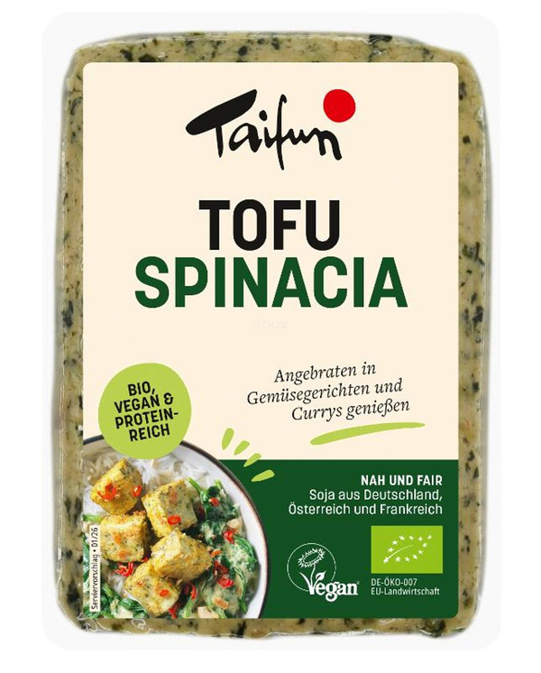 Produktfoto zu Tofu Spinat