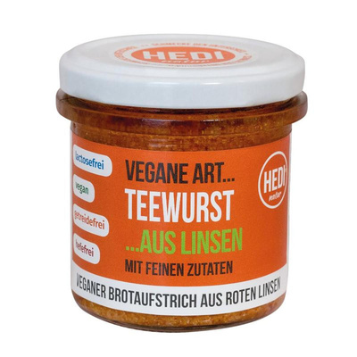 Produktfoto zu Teewurst mit feine Zutaten vegan