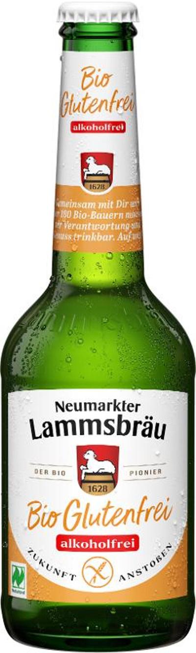 Produktfoto zu Lammsbräu glutenfrei-alkoholfrei